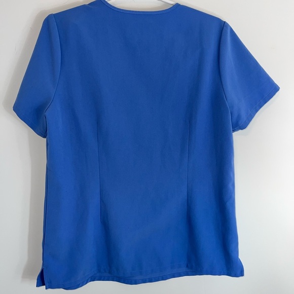 Figs Womens blue Scrub Top medium - Picture 9 of 9
